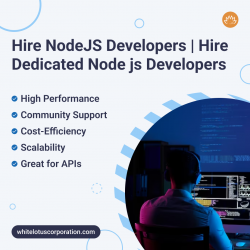 Top Nodejs Development Company- Whitelotus Corporation