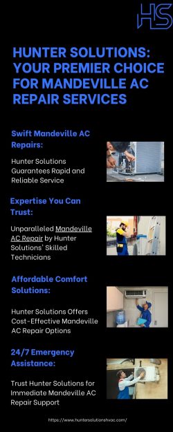 Hunter Solutions Your Premier Choice for Mandeville AC Repair Excellence