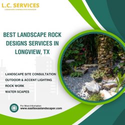 Best Landscape Rock Designs Services in Longview, TX