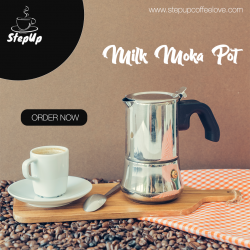 Milk Moka Pot