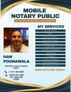 Mobile Notary Public