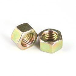 M10 Yellow Zinc Plated Hexagon Nuts