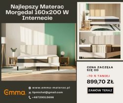 Najlepszy Materac Piankowy Morgedal 160×200 – Emma Materac