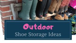 Outdoor Shoe Storage Ideas