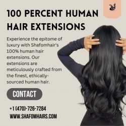 100 Percent Human Hair Extensions