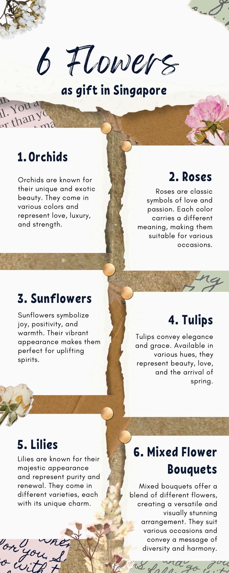 6 Perfect Flowers for Gifting in Singapore