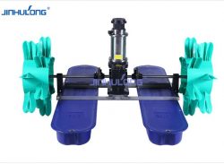 High Effciency Water Cooling Two-Impeller Paddle Wheel Aerator