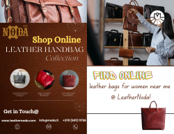 Find Online Leather Handbag For Women!