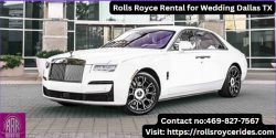 Rolls Royce Rental for Wedding Dallas TX