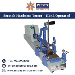 Scratch Hardness Tester Machine Supplier – Presto Group