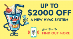 Up To $2000 Off A New HVAC System