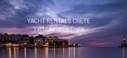 Yacht Rental Crete