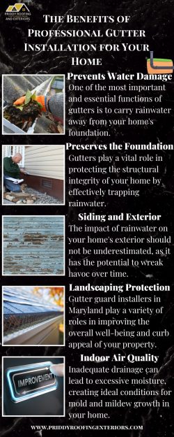 The Benefits of Professional Gutter Installation for Your Home