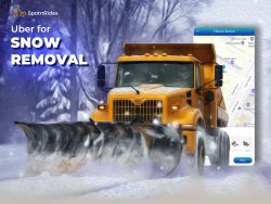 Uber for snow removal – SpotnRides