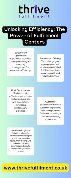 Unlocking Efficiency: The Power of Fulfillment Centers