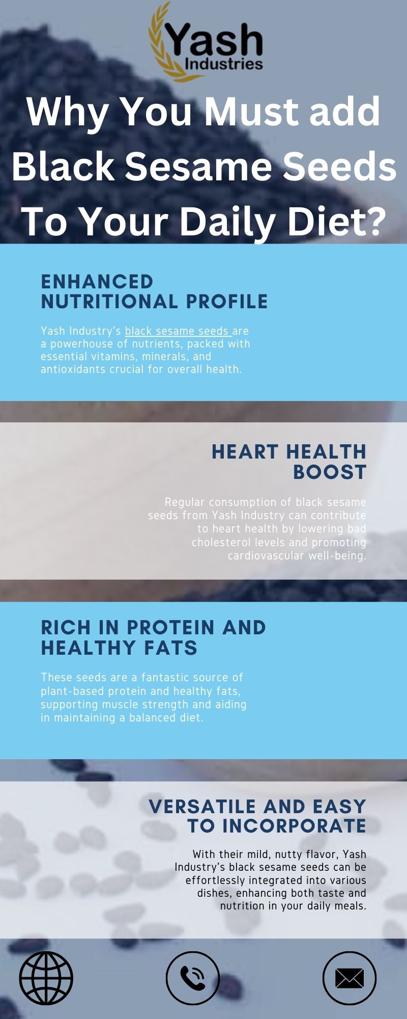 Why You Must add Black Sesame Seeds To Your Daily Diet?