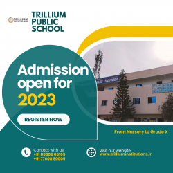 Admission Now Open at Trillium Public Schools, Bangalore, RT Nagar