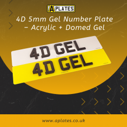 4D Reg Plates