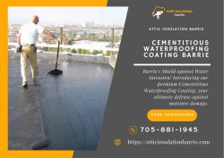 Cementitious Waterproofing Coating Barrie