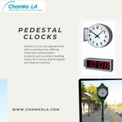 pedestal clocks