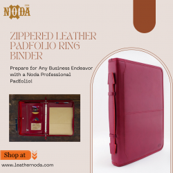 Luxurious Leather Ring Binder: Elevate Your Organization in Style!