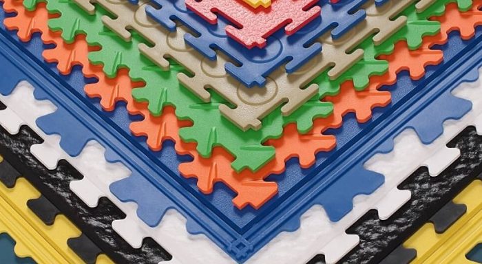 FLEXI-TILE PVC Boden, Fliesen und Bodenbeläge