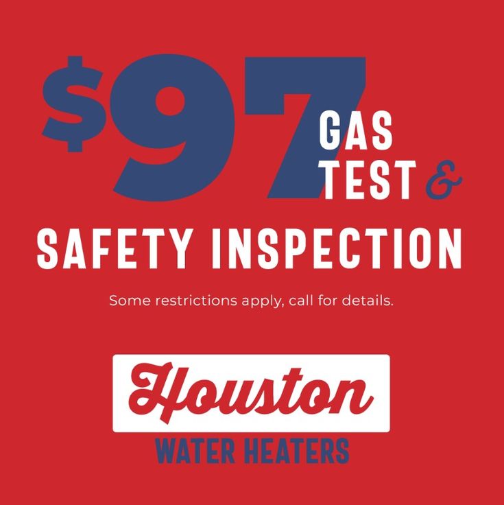$97 Gas Test & Safety Inspection