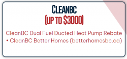 Cleanbc (up to $3000)