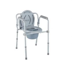 Bieiqin Commode Chair With Potty Safe Elderly Toilet Seat