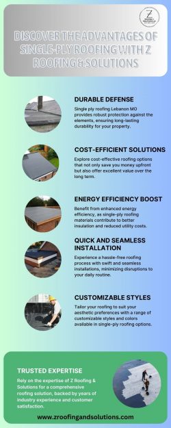 Discover the Advantages of Single-Ply Roofing with Z Roofing & Solutions