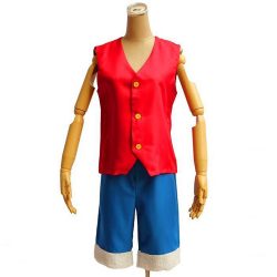 One Piece Luffy Cosplay Costume $35.95