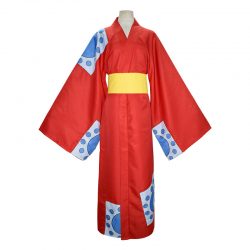 One Piece Luffy Cosplay Wano Country Kimono $79.95