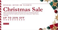 Etihad Airways Christmas sale 2023