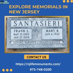 Explore Memorials in New Jersey