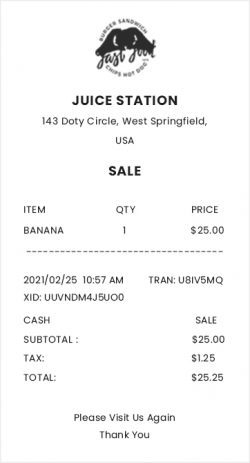 fake online receipt