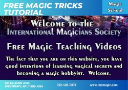 Free Magic Tricks Tutorial for Beginners