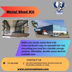 Get The Metal Shed Kits for Easy Storage Solutions