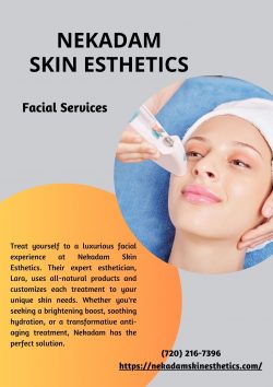 Glow from Within: Expert Facial Services at Nekadam Skin Esthetics