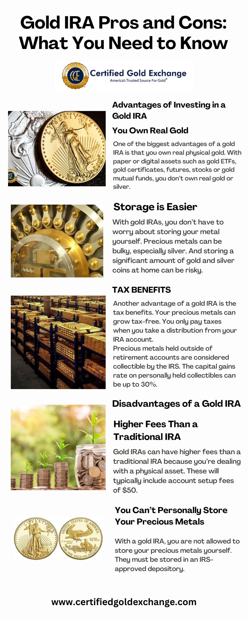 Gold IRA Pros and Cons-What You Need to Know