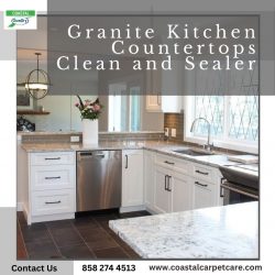 Granite Kitchen Countertops Clean and Sealer