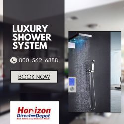 Bathing Experience with Luxury Shower Systems from Horizon Direct Depot