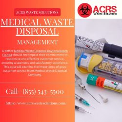 Why is it essential to dispose of medical waste safely?