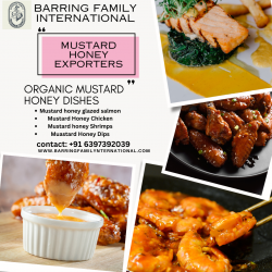 Organic Mustard Honey Dishes | Mustard Honey Exporters
