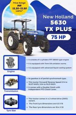 New Holland 5630 TX Plus Tractor