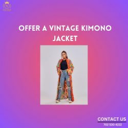 Offer a Vintage Kimono Jacket