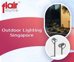 Buy Modern Outdoor Lighting Singapore – Flair Illume