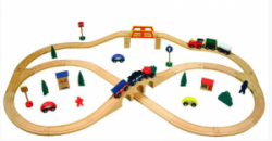 Wooden Train Set