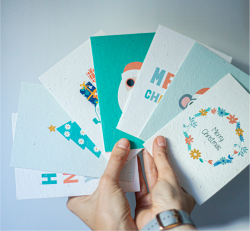 Make Your Greetings More Efficient with Plantable Thank You Cards