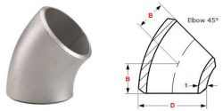 45° Long Radius Elbow Supplier