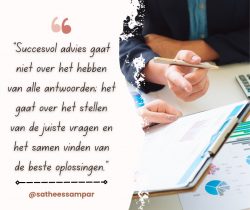 Sathees Sampar’s pad naar succes in strategisch advies